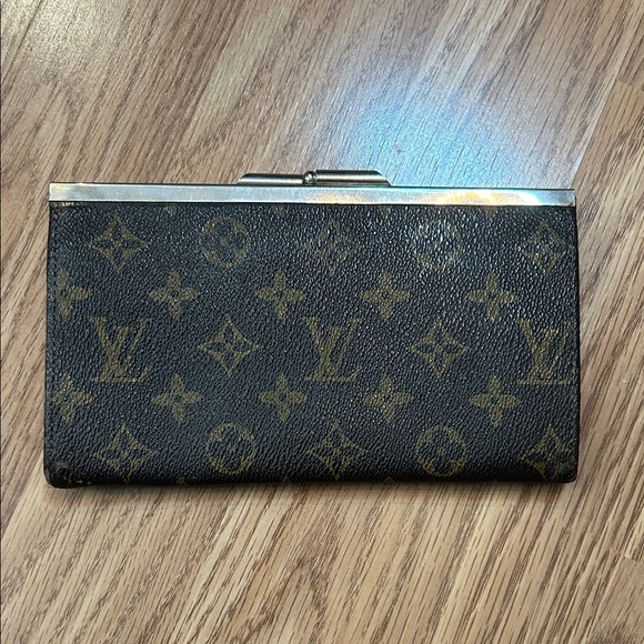 Louis Vuitton Monogram Wallet in Brown and Gold - Picture 1 of 8